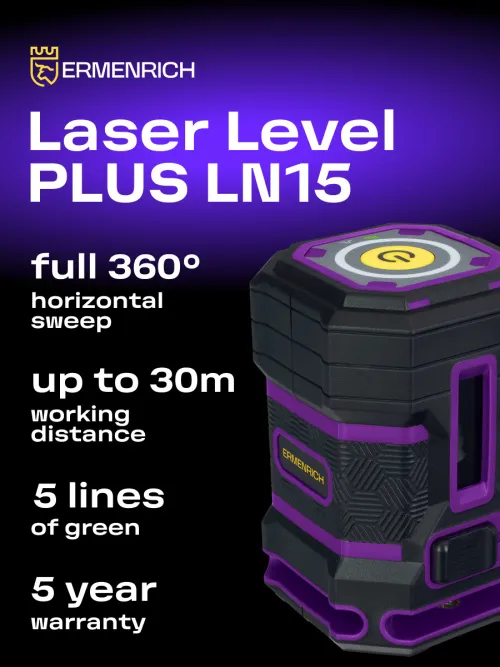 photo Ermenrich PLUS LN15 Laser Level,  11