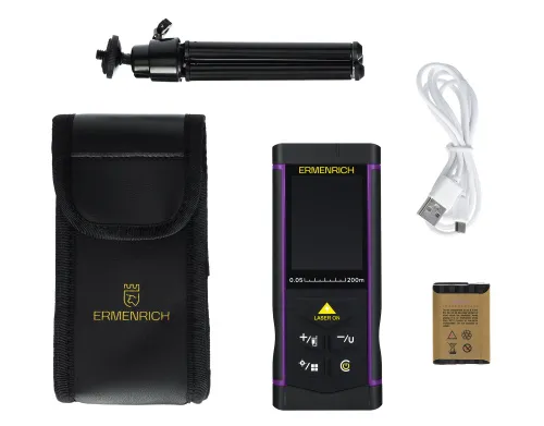 photograph Ermenrich PRO LR200 Laser Meter, with camera,  2