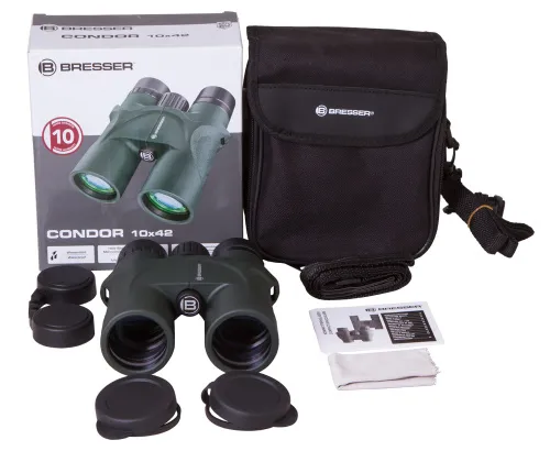 photo Bresser Condor 10x42 Binoculars,  9