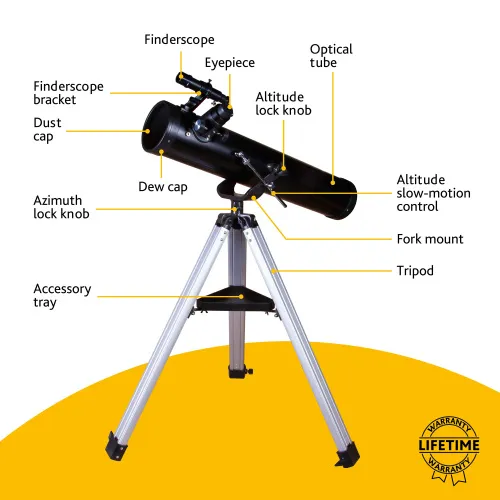 image Levenhuk Skyline BASE 100S Telescope,  14
