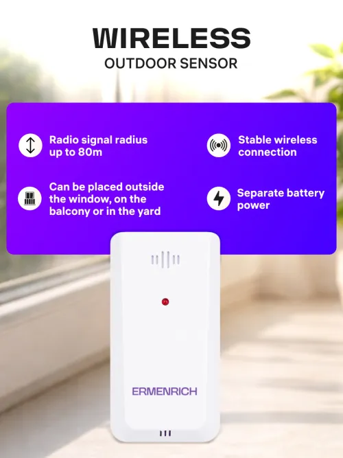 picture Ermenrich Report WR50 Weather Station,  15