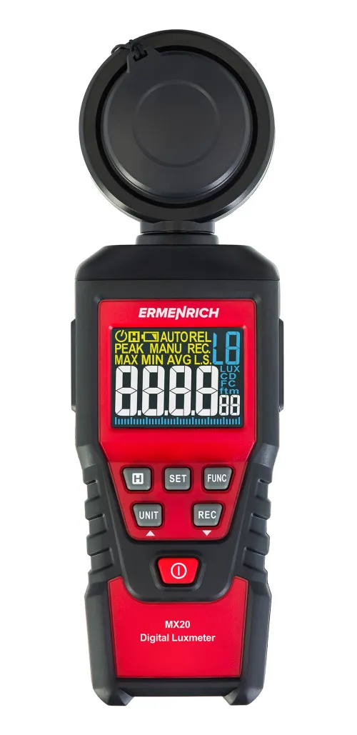 photo Ermenrich Seek MX20 Digital Luxmeter,  3