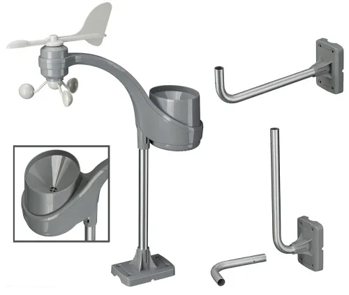 image Bresser ClimaTemp XXL Weather Station, wooden look,  10