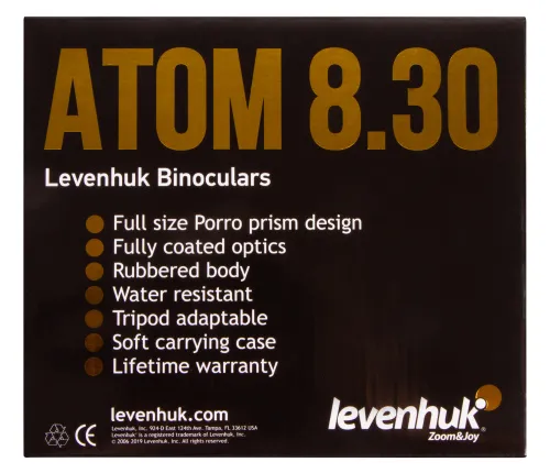 photograph Levenhuk Atom 8x30 Binoculars,  15