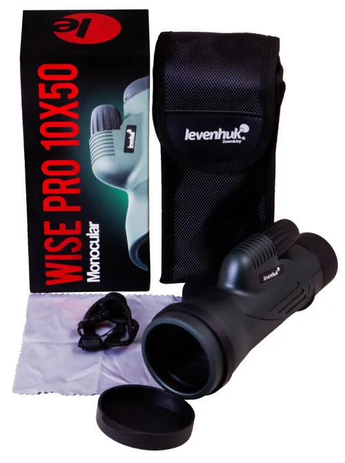 picture Levenhuk Wise PRO 10x50 Monocular,  5
