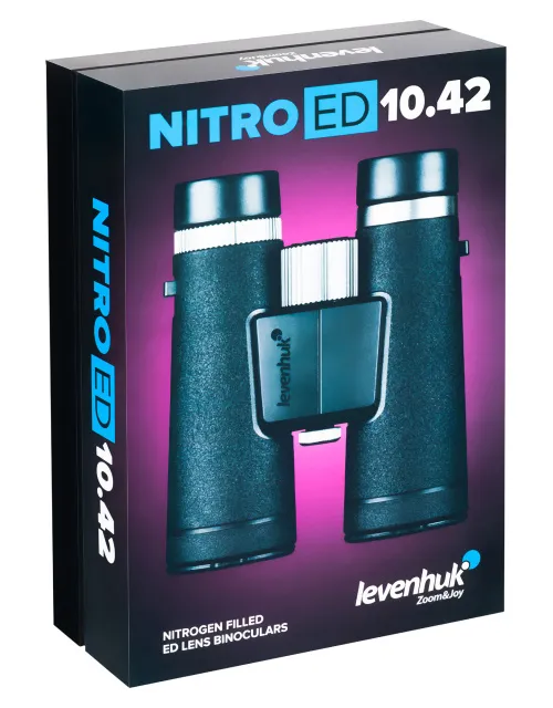 photograph Levenhuk Nitro ED 10x42 Binoculars,  12