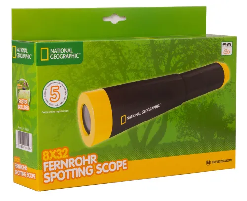 picture Bresser National Geographic 8x32 Children's Spotting Scope,  7