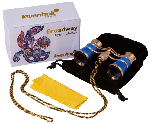 photograph Levenhuk Broadway 325C Opera Glasses with Chain,  2