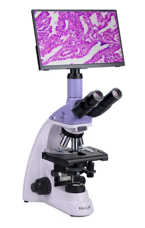photograph MAGUS Bio D250TL LCD Biological Digital Microscope,  4
