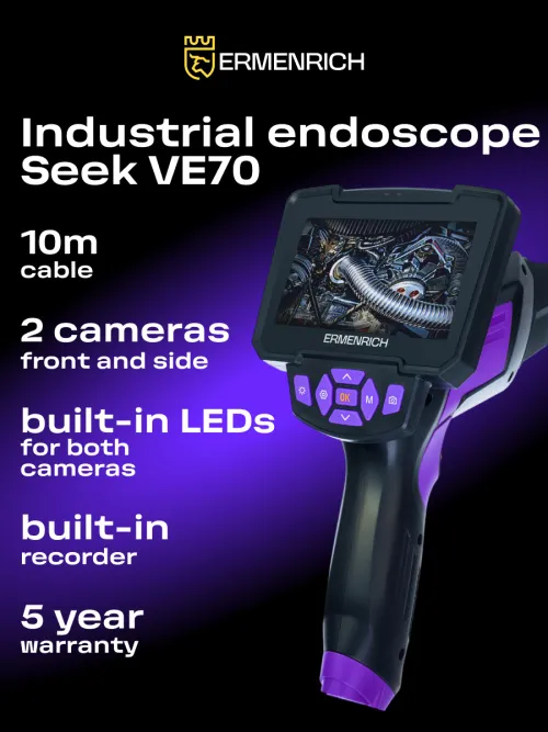 picture Ermenrich Seek VE70 Industrial Endoscope,  15