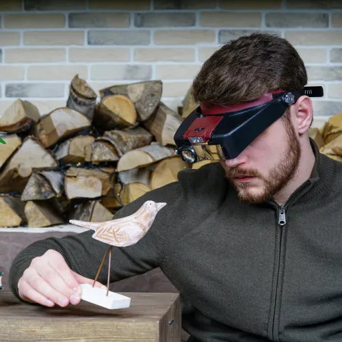 photograph Levenhuk Zeno Vizor H2 Head Magnifier,  14