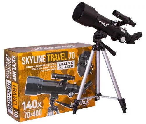 image Levenhuk Skyline Travel 70 Telescope,  2