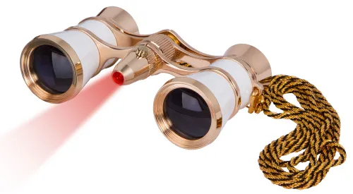 image Levenhuk Broadway 325F Opera Glasses (with LED light and chain),  13