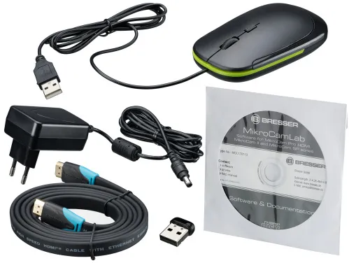 photograph Bresser MikroCam PRO HDMI 5MP Microscope Camera,  2