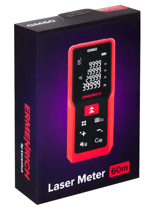 photo Ermenrich Reel PRO GM60 Laser Meter,  7
