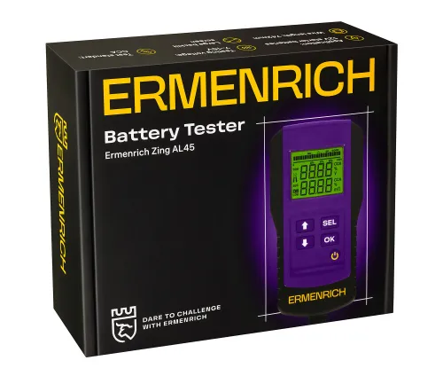 photo Ermenrich Zing AL45 Battery Tester,  6