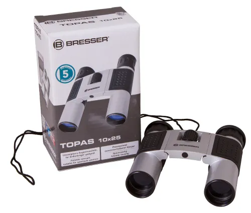 photograph Bresser Topas 10x25 Binoculars,  7