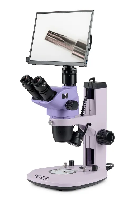 photo MAGUS Stereo D7T LCD BASE Digital Stereomicroscope,  2