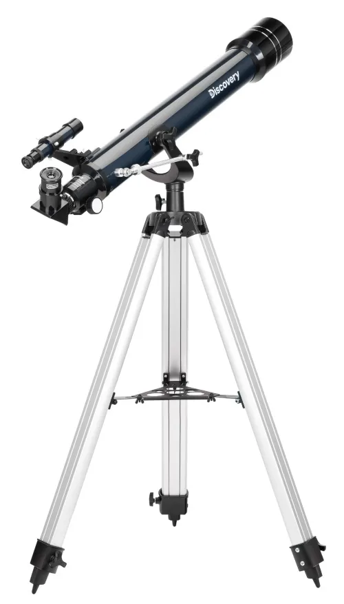 image Levenhuk Discovery Spark 707 AZ Telescope with book,  7