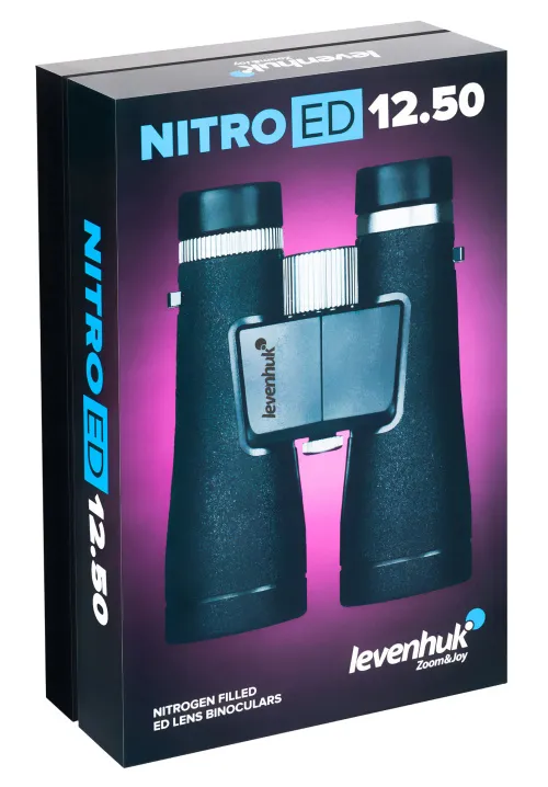 photograph Levenhuk Nitro ED 12x50 Binoculars,  12