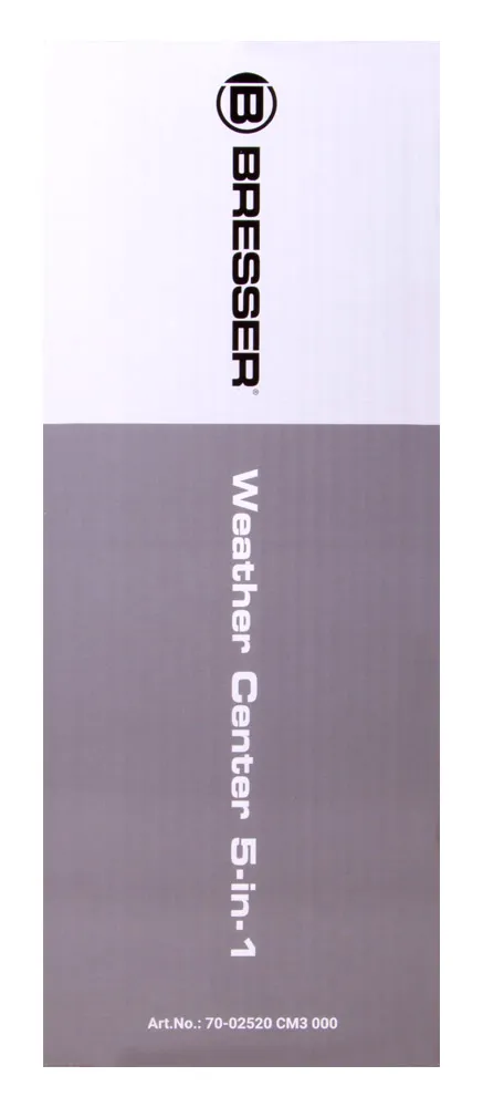 photograph Bresser 5-in-1 Weather Station with Colour Display, black,  16