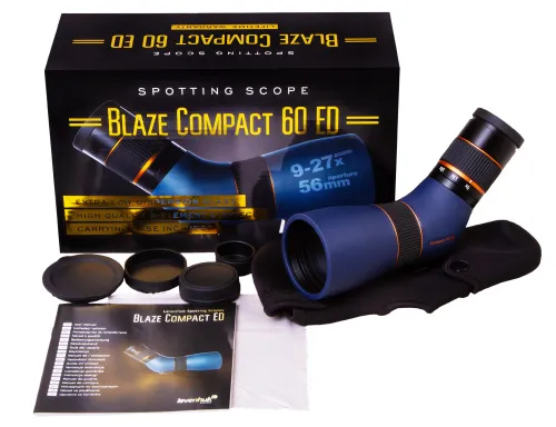 photo Levenhuk Blaze Compact 60 ED Spotting Scope,  5