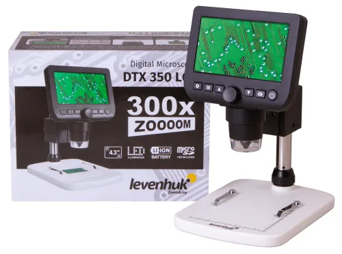 photograph Levenhuk DTX 350 LCD Digital Microscope,  16