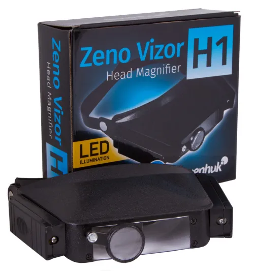 photograph Levenhuk Zeno Vizor H1 Head Magnifier,  10