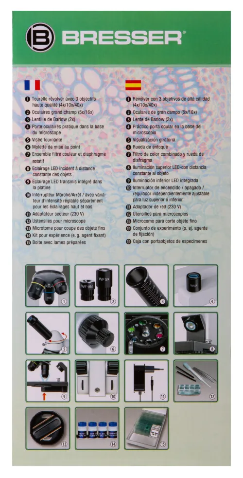 photo Bresser BioDiscover 20x–1280x Microscope,  16