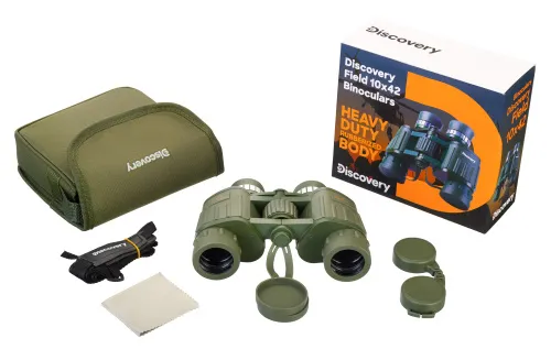 photo Levenhuk Discovery Field 10x42 Binoculars,  4
