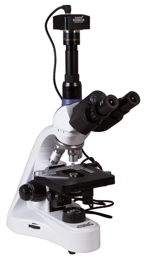 image Levenhuk MED D10T Digital Trinocular Microscope,  5