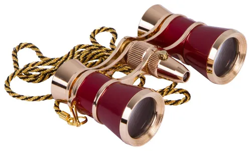 image Levenhuk Broadway 325F Opera Glasses (with LED light and chain),  7