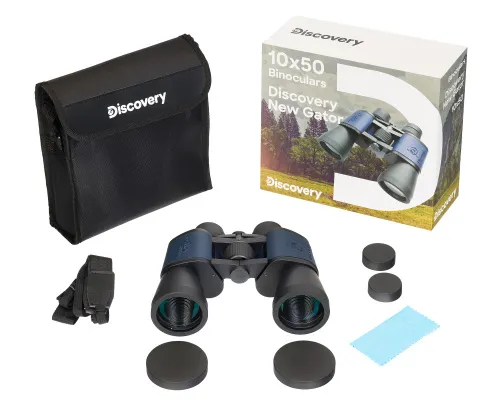 photograph Levenhuk Discovery New Gator 10x50 Binoculars,  4