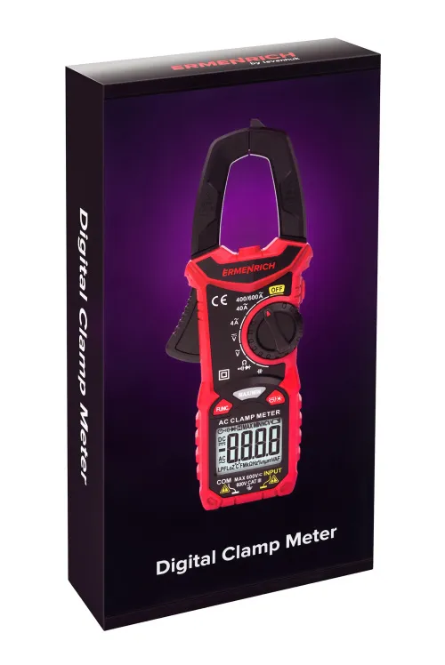 photograph Ermenrich Ping MK20 Digital Clamp Meter,  10