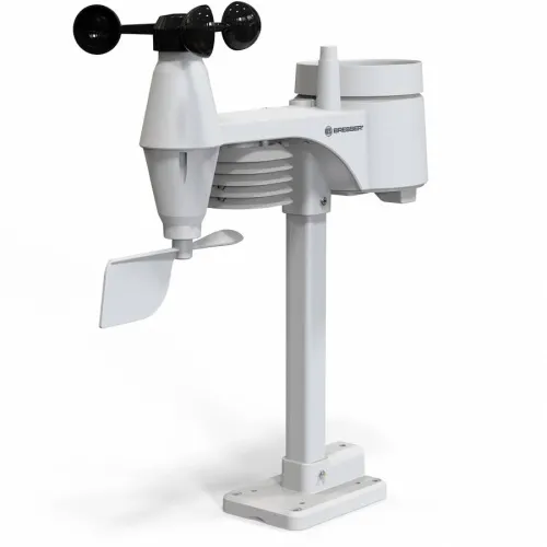 picture Bresser 5-in-1 Wi-Fi Weather Station with Colour Display, white,  3