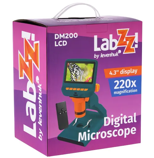 photograph Levenhuk LabZZ DM200 LCD Digital Microscope,  14