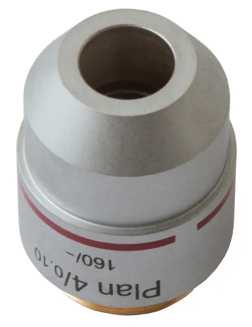 photo Levenhuk MED 4x Plan Achromatic Objective,  4