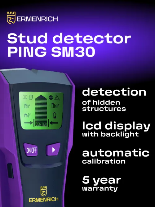 image Ermenrich Ping SM30 Stud Detector,  6
