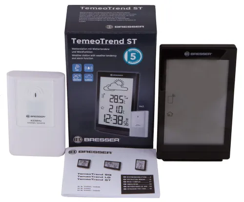 image Bresser TemeoTrend ST RC Weather Station, black,  2
