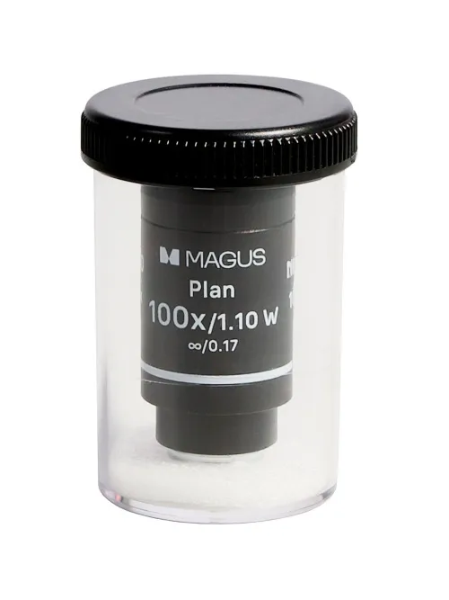 photo MAGUS 100PL60 W Plan 100х/1.10 ∞/0.17 H60mm Objective,  5