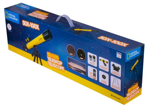 picture Bresser National Geographic 50/600 AZ Telescope with Mount,  11