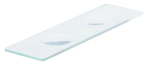 photograph Levenhuk G50 2H Double Cavity Blank Slides, 50 pcs,  6
