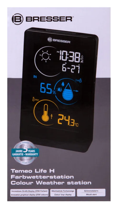 picture Bresser Temeo Life H Weather Station with Color Display, black,  11