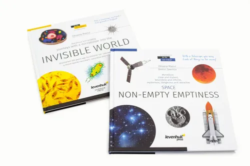 photograph Space. Microworld. Knowledge Book 2 vol. Hardcover,  5