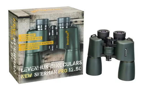 picture Levenhuk New Sherman PRO 12x50 Binoculars,  5