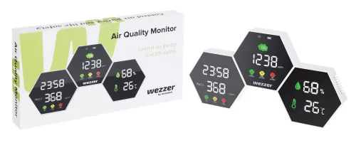 photo Levenhuk Wezzer Air PRO DM50 Air Quality Monitor,  3