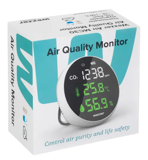 photo Levenhuk Wezzer Air MC30 Air Quality Monitor,  7
