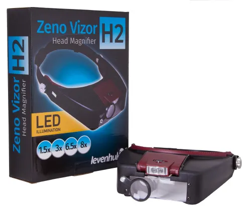 photograph Levenhuk Zeno Vizor H2 Head Magnifier,  11
