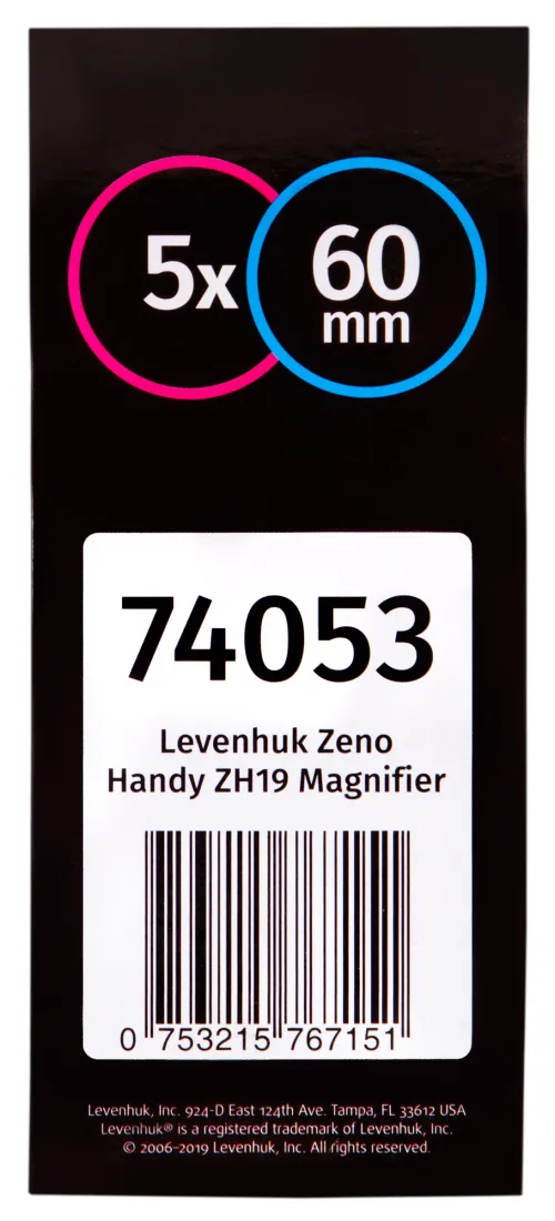 image Levenhuk Zeno Handy ZH19 Magnifier,  10