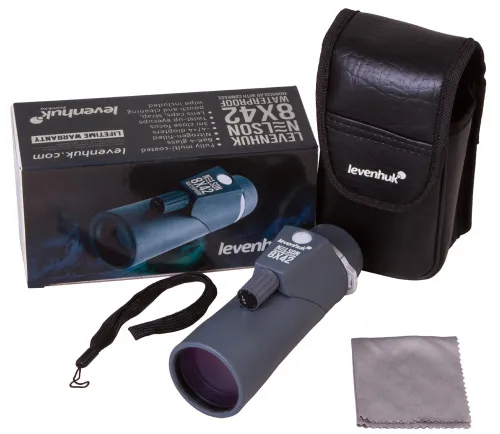 photograph Levenhuk Nelson 8x42 Monocular with Reticle and Compass,  2